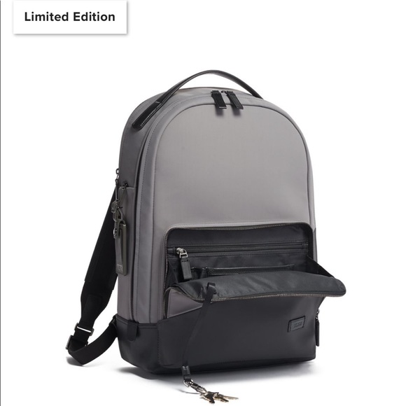 Tumi Harrison Webster Backpack - Pieced Grey - Picture 3 of 13